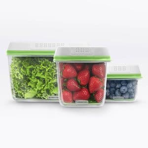 Products To Set Yourself Up For Success: Rubbermaid FreshWorks Containers