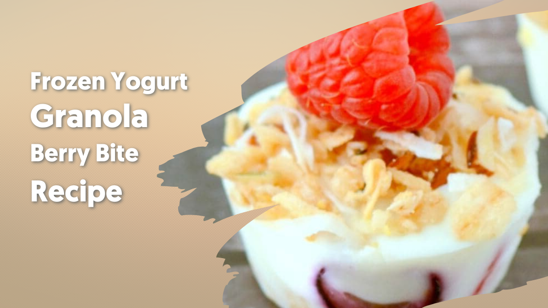 Frozen Yogurt Granola Berry Bite Recipe