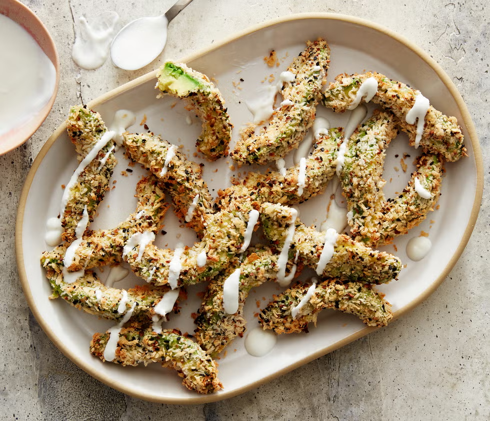 Everything Bagel Avocado Fries