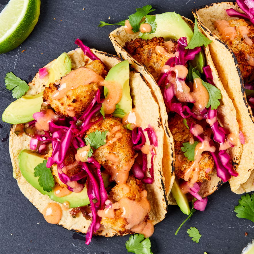 Crispy Cauliflower Tacos