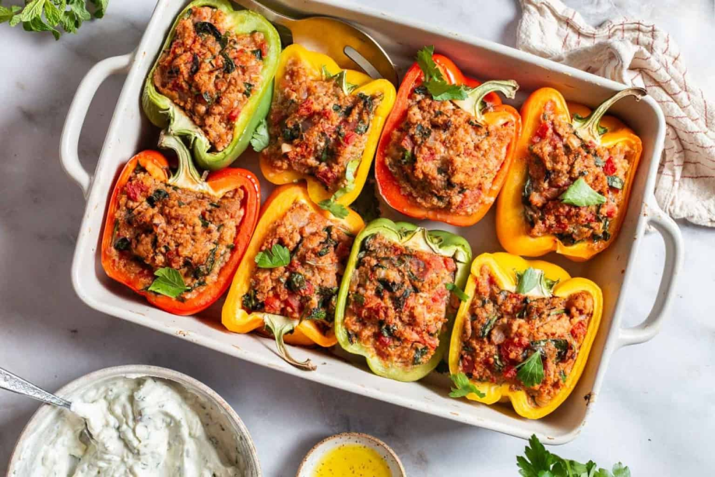 Chicken Stuffed Peppers