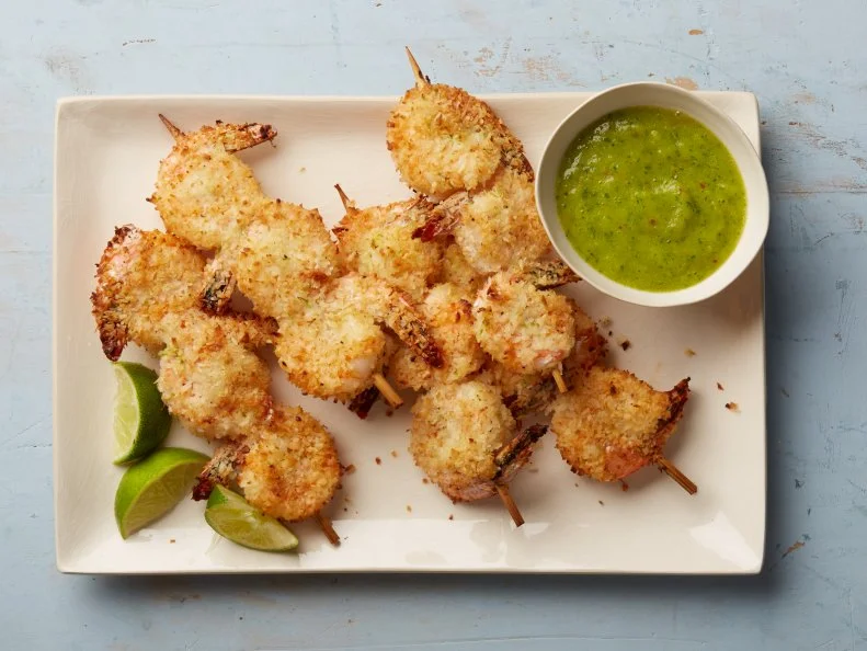 Coconut Crusted Shrimp with Pineapple Chili Sauce