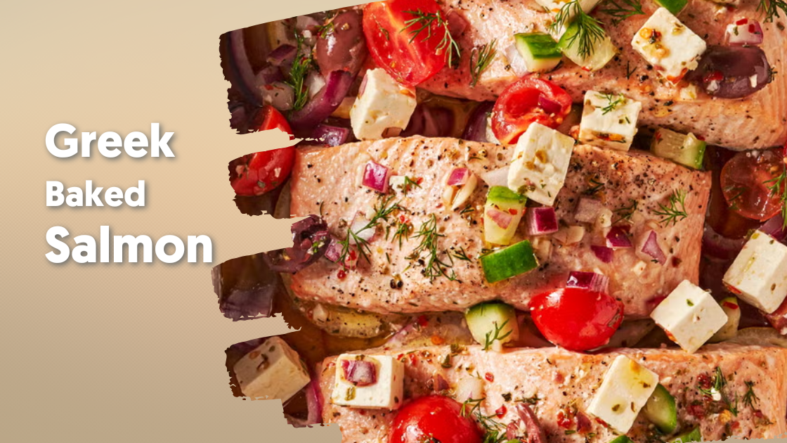 Greek Baked Salmon Recipe