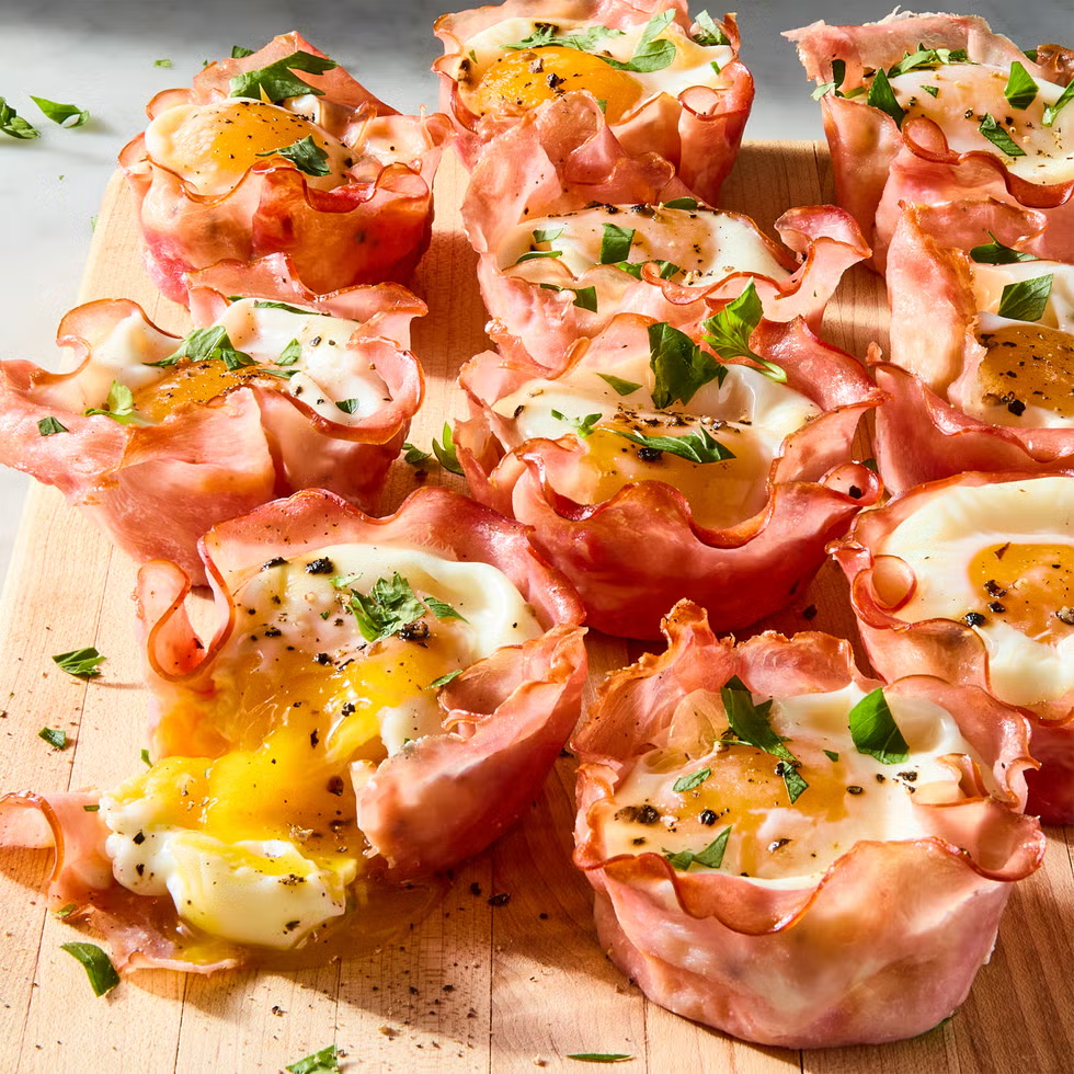 Ham And Cheese Egg Cups