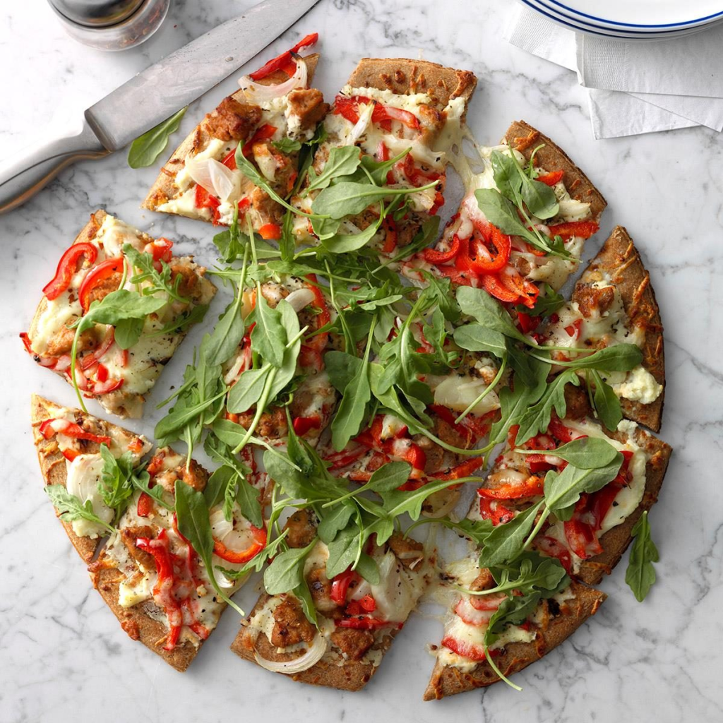 Italian Sausage White Pizza