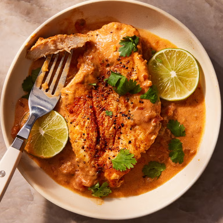 One Pan Coconut Lime Chicken