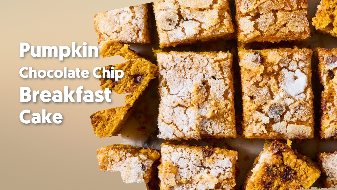 Pumpkin Chocolate Chip Breakfast Cake Recipe